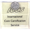 1907 Canada 5-cents ICCS Certified AU58