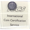 1870 Flat Border, Wide Rim Canada 5-cents ICCS Certified EF40