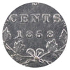 1858 Small Date Canada 5-cents ICCS Certified VF20