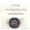 2001 Canada 5-cents ICCS Certified MS64
