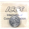 1940 Canada 5-cents ICCS Certified AU55