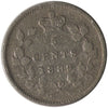 1889 Canada 5-cents ICCS Certified F12