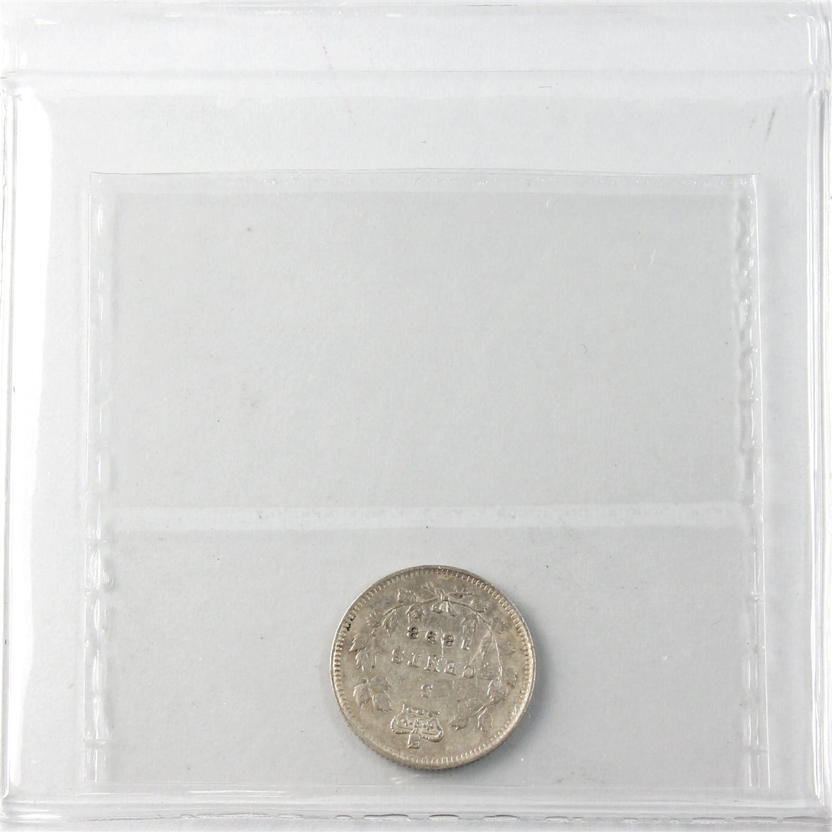 1898 Canada 5-cents ICCS Certified EF40