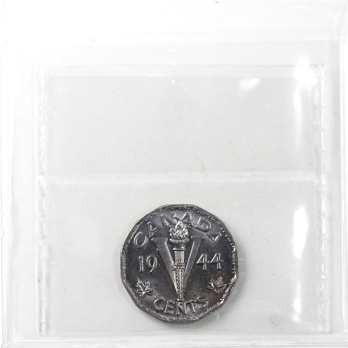 1944 Canada 5-cents ICCS Certified MS66 (XZZ 523)