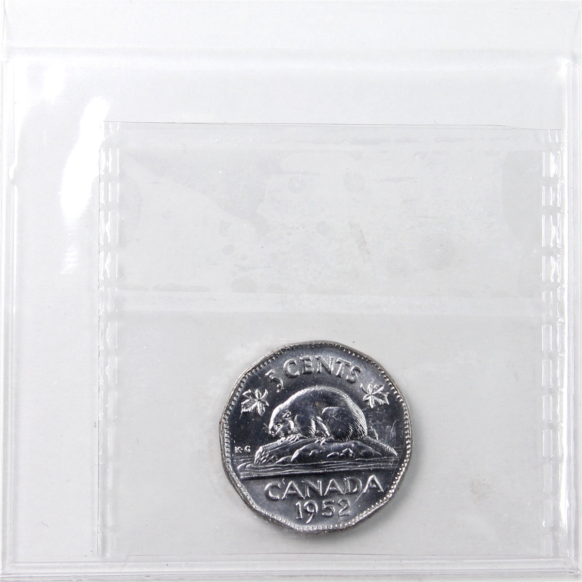 1952 Canada 5-cents ICCS Certified MS-64