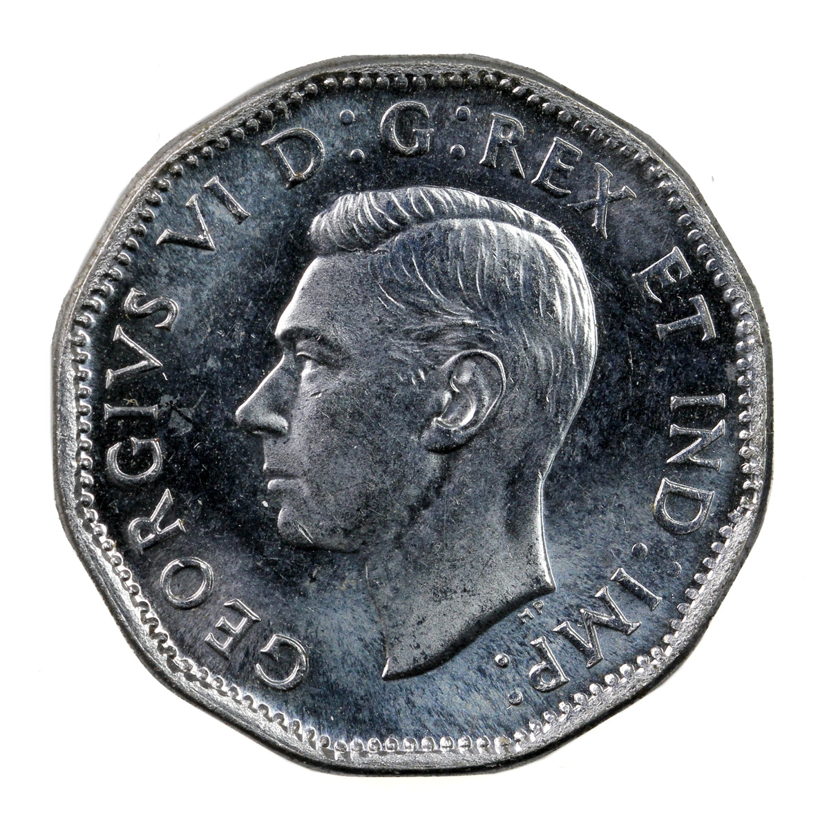1944 Canada 5-cents Brilliant Uncirculated Cameo (MS63)