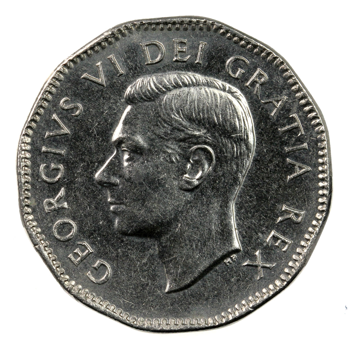 1951 Refinery Half Moon Canada 5-cents Brilliant Uncirculated (MS63)