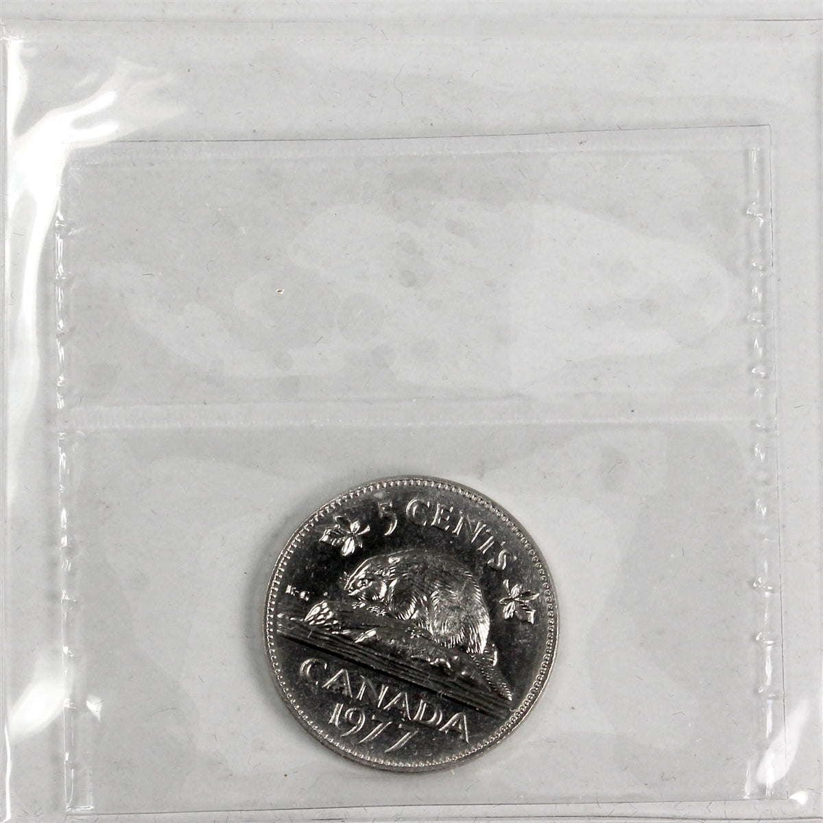 1977 High 7 Canada 5-cents ICCS Certified MS65