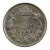 1886 Small 6 Canada 5-cents Extra Fine (EF40) $