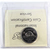 1995 Canada 5-cents ICCS Certified MS67 NBU