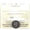 1893 Canada 5-cents ICCS Certified F15