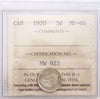 1920 Canada 5-cents ICCS Certified MS60