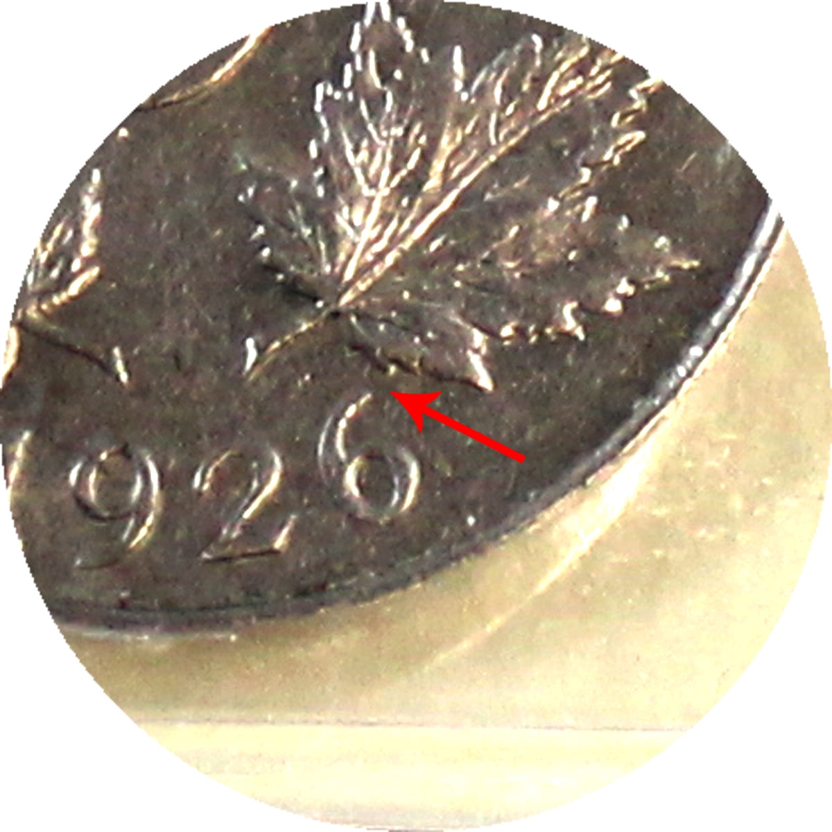 1926 Far 6 Canada 5-cents ICCS Certified EF40