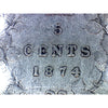 1874H Plain 4 Canada 5-cents ICCS Certified VF20