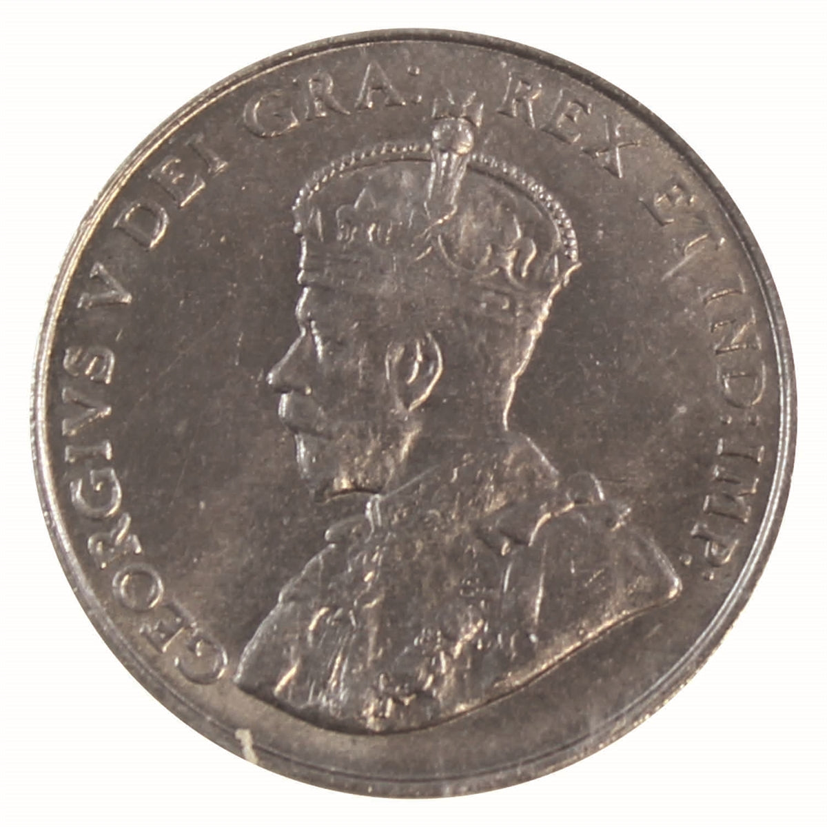 1922 Far Rim Canada 5-cents ICCS Certified MS63 (XJX 116)