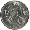 1924 Canada 5-cents ICCS Certified MS63
