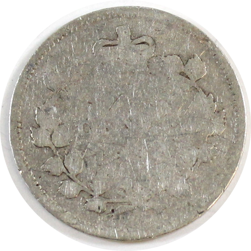 1898 Canada 5-cents About Good (AG3)