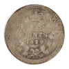 1870 Wide Rim Canada 5-cents About Good (AG3)