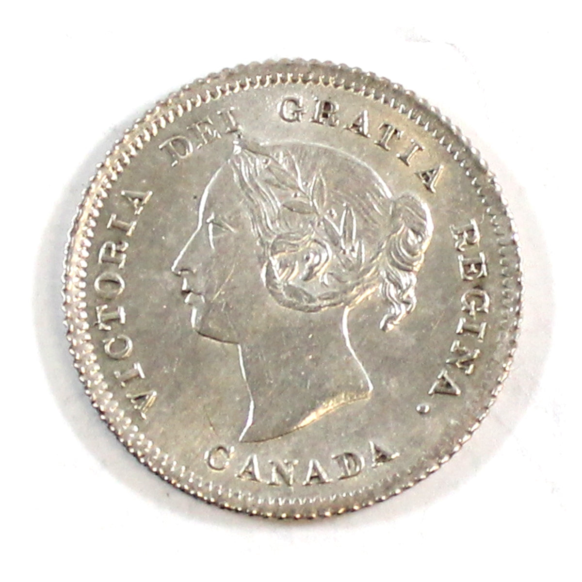 1880H Obv. 3 Canada 5-cents Brilliant Uncirculated (MS63) $