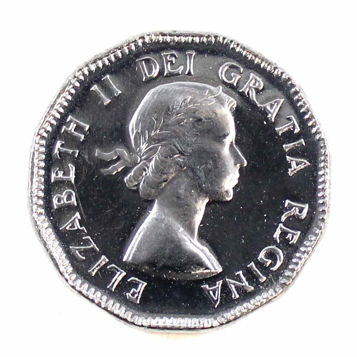 1953 NSS Canada 5-cents Choice Brilliant Uncirculated Cameo (MS63)