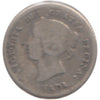 1874H Plain 4 Canada 5-cents G-VG (G6)