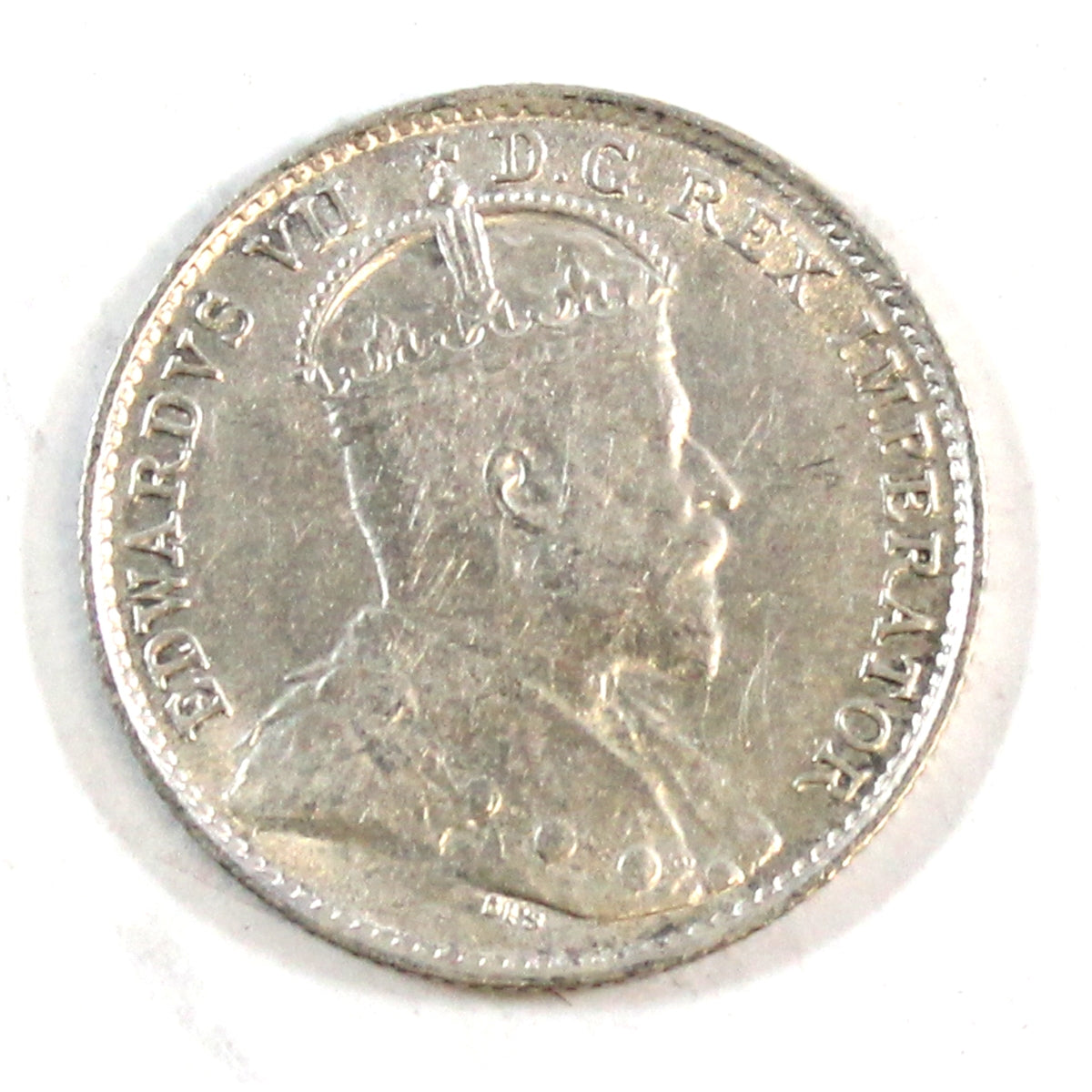 1903H Small Recut H Canada 5-cents Very Fine (VF20) $