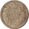 1870 Wide Rim Canada 5-cents EF-AU (EF45) $