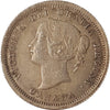 1870 Wide Rim Canada 5-cents EF-AU (EF45) $