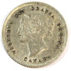 1874H Crosslet 4 Canada 5-cents EF-AU (EF45) $