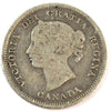 1885 Large 5 Canada 5-cents G-VG (G6)