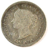 1885 Small 5 Canada 5-cents Very Good (VG8)