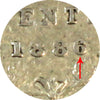 1886 Large 6 Canada 5-cents Extra Fine (EF40) $