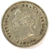 1887 Canada 5-cents Extra Fine (EF40) $