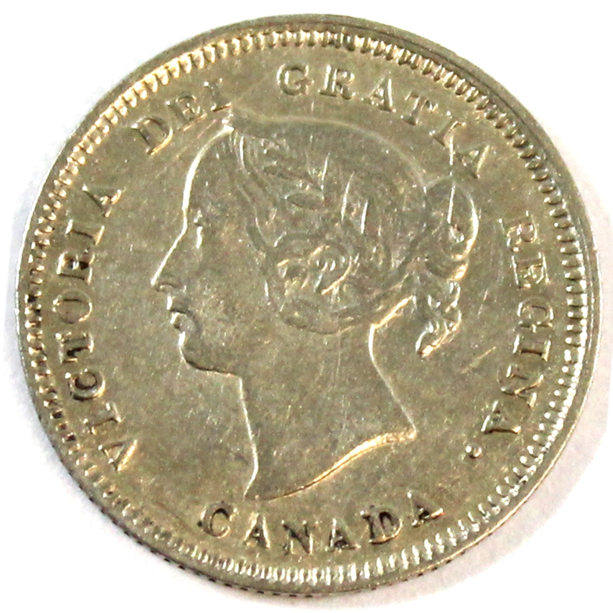 1890H Canada 5-cents Extra Fine (EF40) $