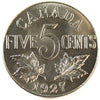 1927 Canada 5-cents Choice Brilliant Uncirculated (MS64) $