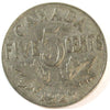 1929 Canada 5-cents G-VG (G6)
