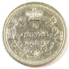 1858 Small Date Canada 5-cents EF-AU (EF45) $