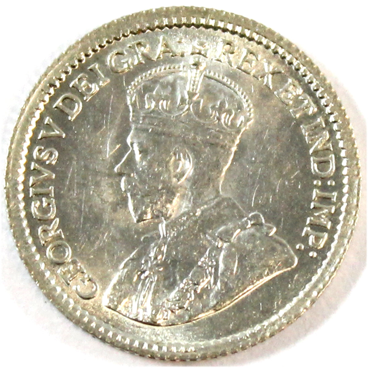 1916 Canada 5-cents UNC+ (MS62) $