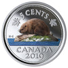 2019 Canada 5-cents Coloured Silver Proof (No Tax)