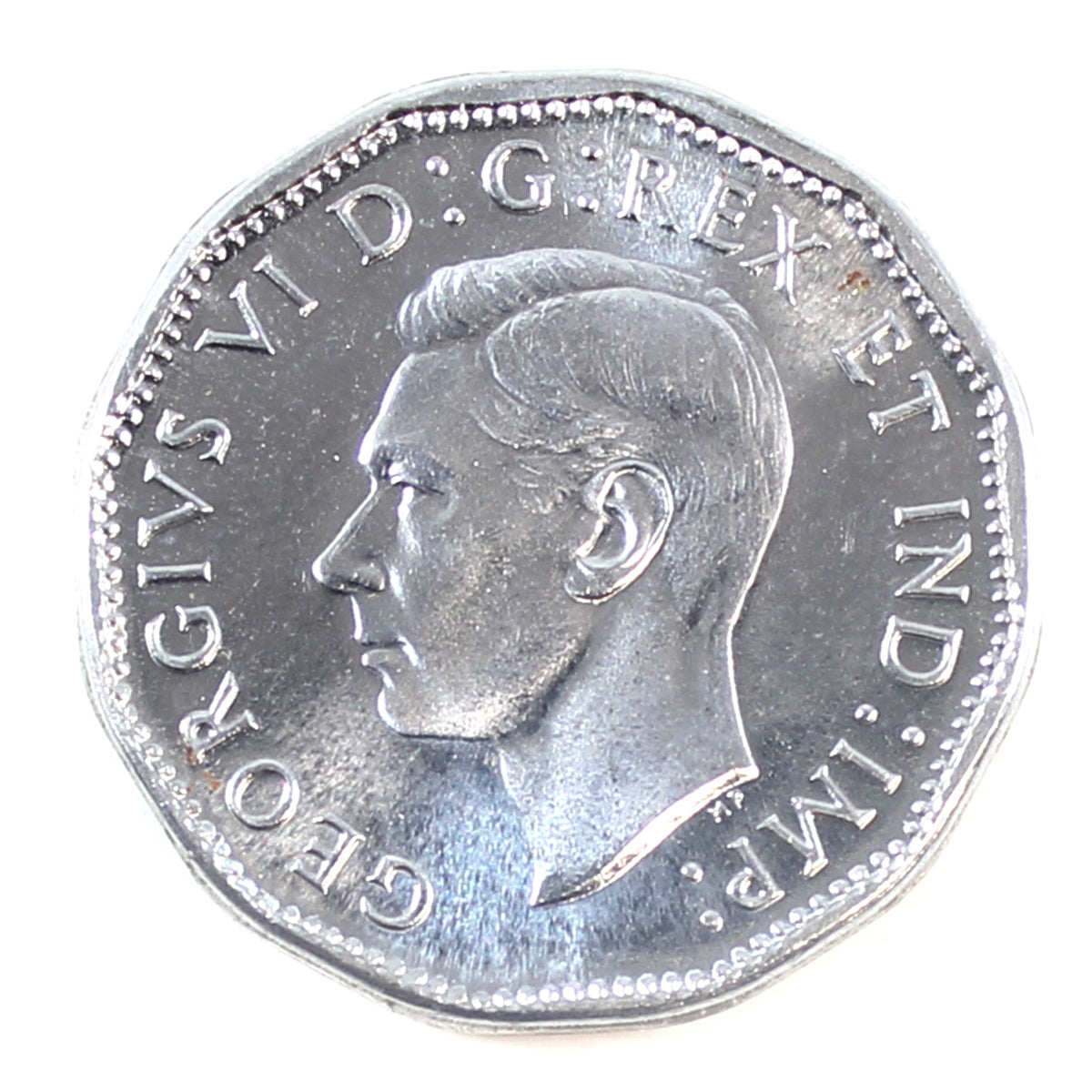 1944 Canada 5-cents Choice BU Cameo (MS64)