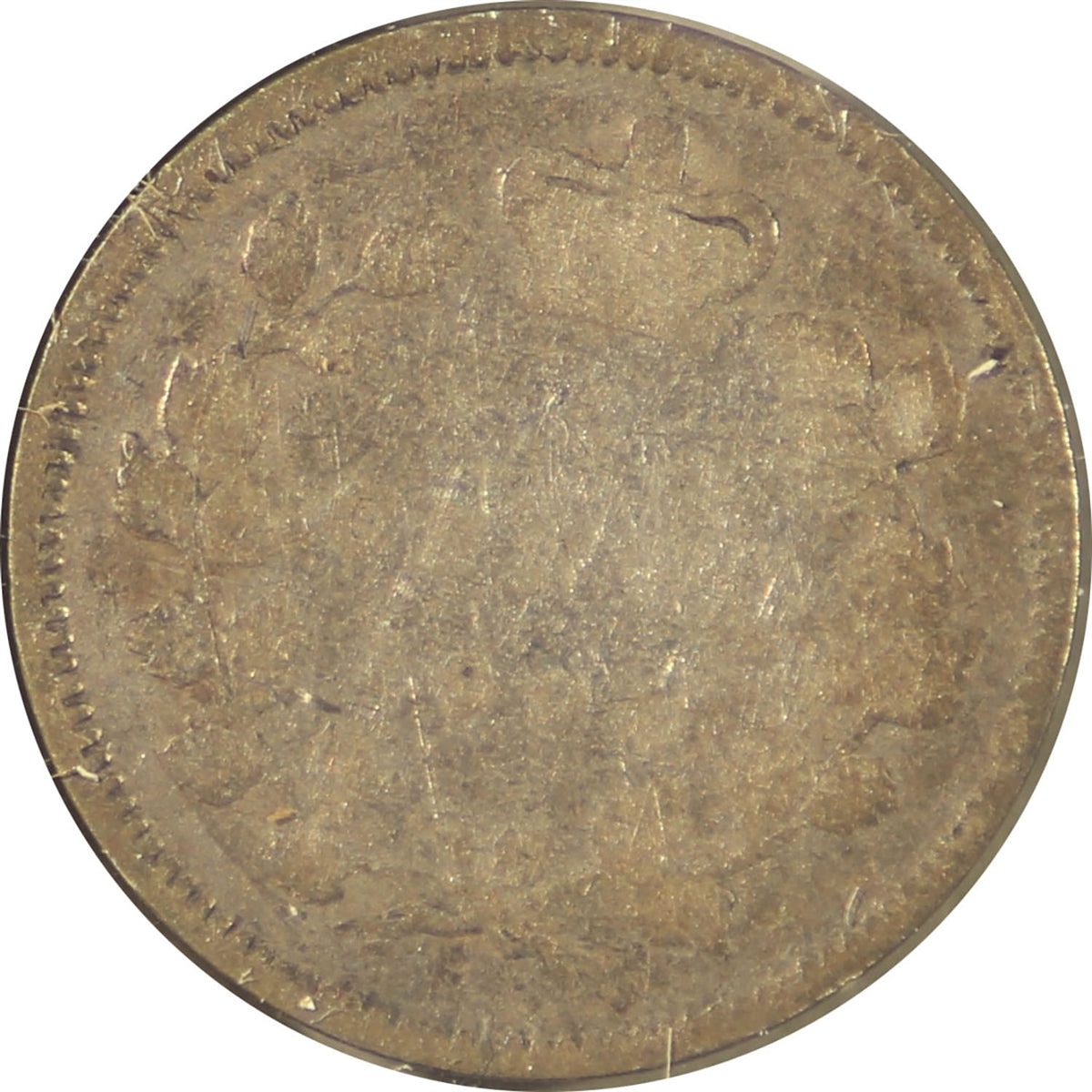 1900 Oval 0's Canada 5-cents About Good (AG3)