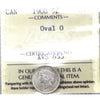1900 Oval 0 Canada 5-cents ICCS Certified AU55