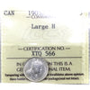 1903H Large H Canada 5-cents ICCS Certified EF45