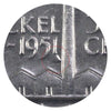 1951 Commemorative (Refinery), 1/2 Moon Canada 5-cents ICCS Certified MS64