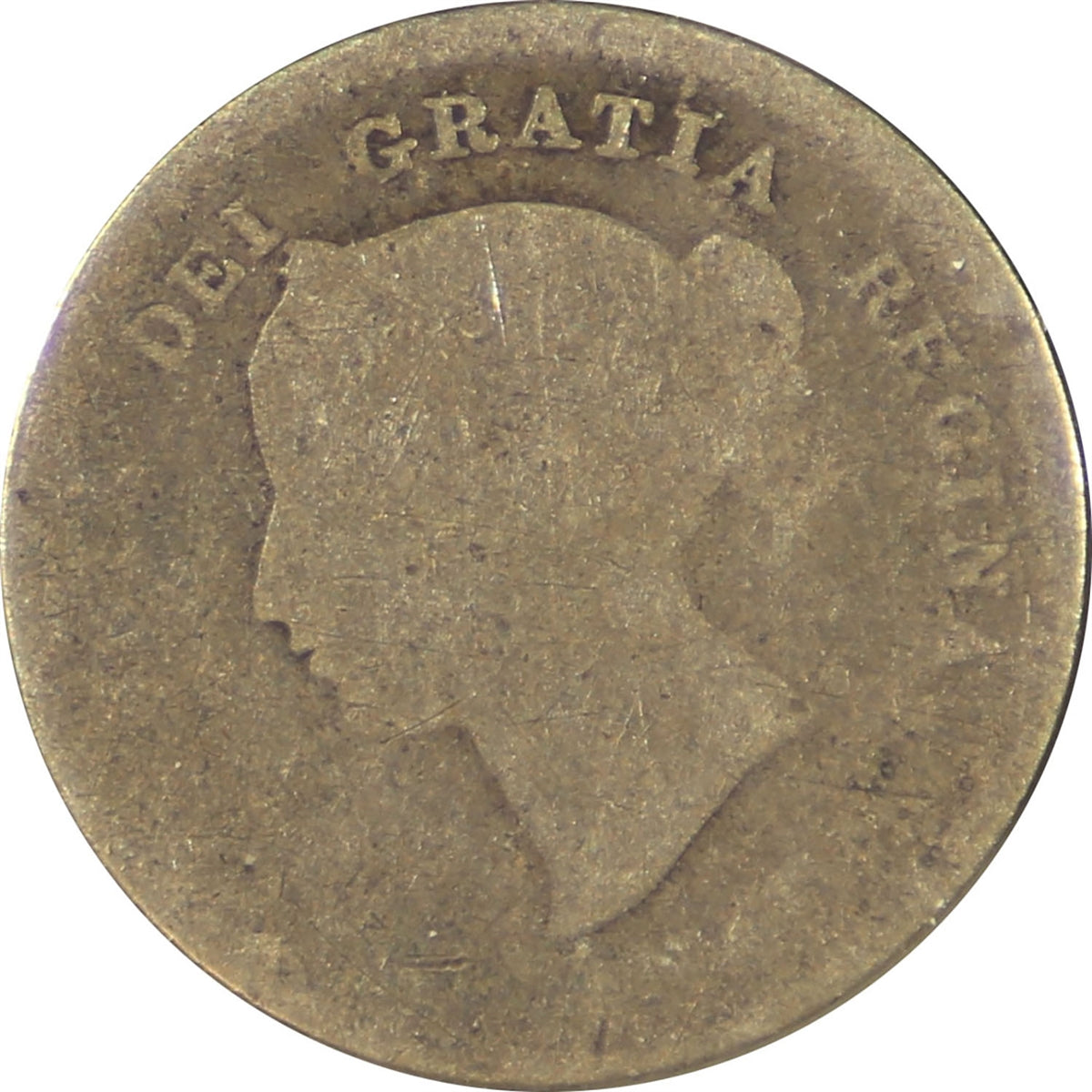 1900 Round 0's Canada 5-cents Filler