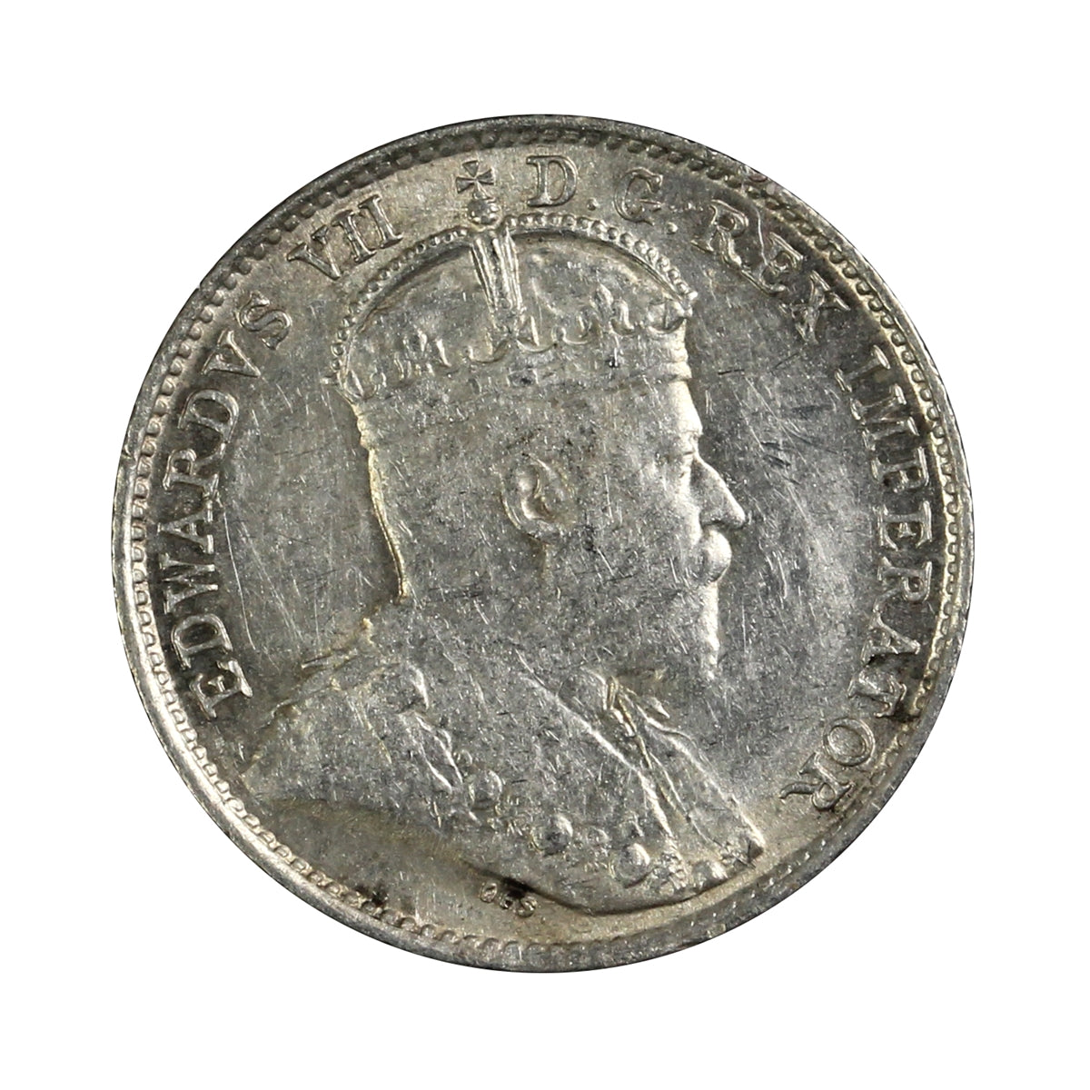 1906 Canada 5-cents Almost Uncirculated (AU50) $