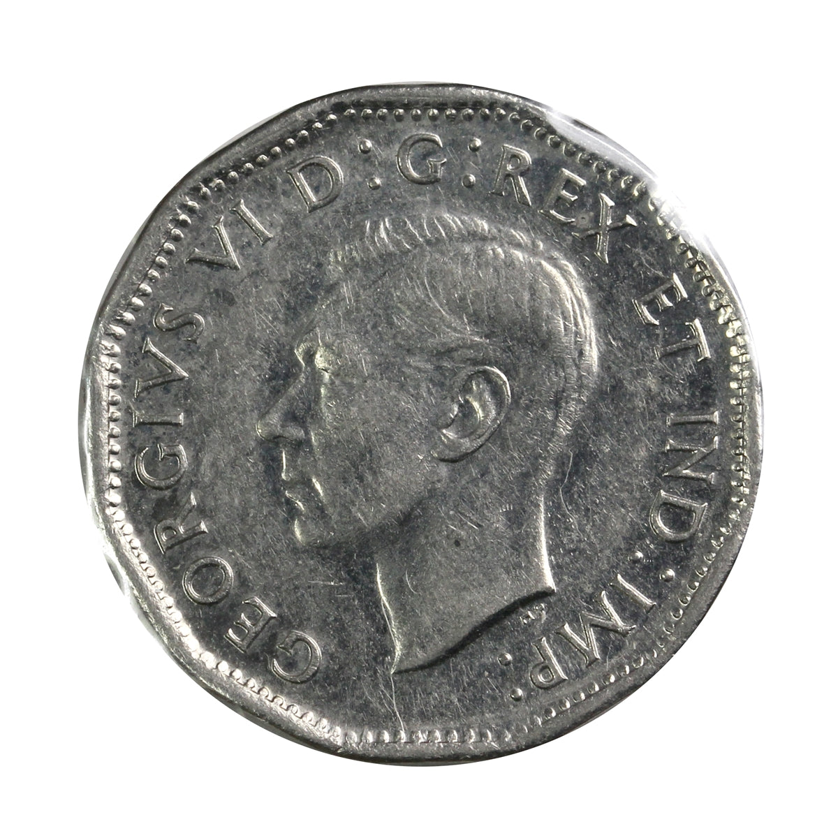 1946 Arrowhead Canada 5-cents EF-AU (EF45) – Colonial Acres Coins