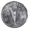 1944 No Chrome Canada 5-cents UNC+ (MS62)