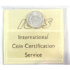 1900 Oval 0's Canada 5-cents ICCS Certified AU50