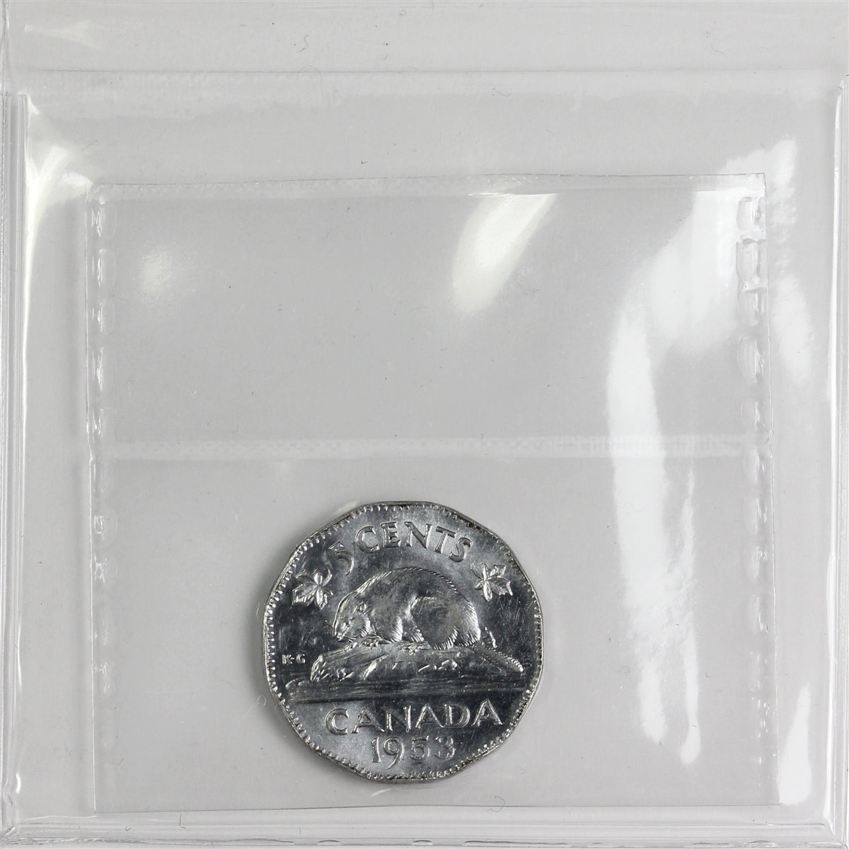 1953 NSF FL Canada 5-cents ICCS Certified MS64